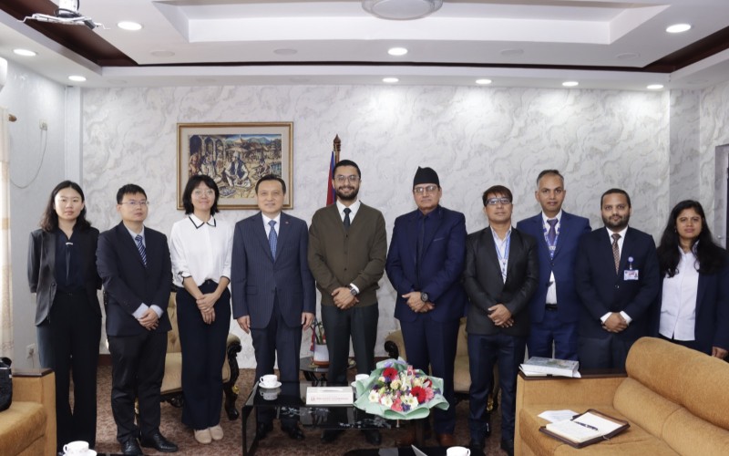 Home Minister and Ambassador of China